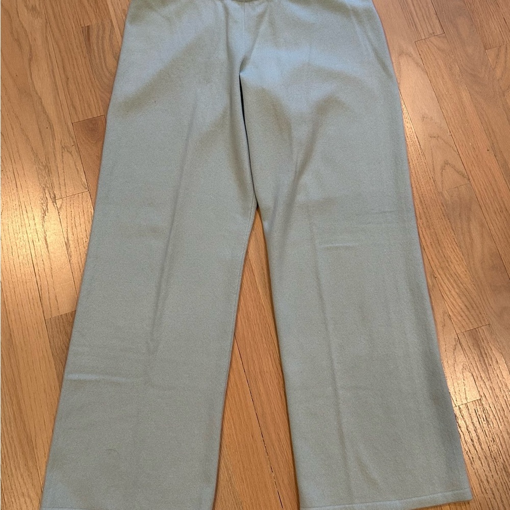 Ann Taylor Light  Blue 100% Cashmere Lounge Pants - Picture 2 of 7